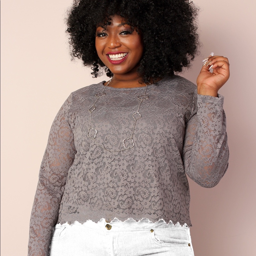 Society Plus Lucy 2 in 1 Stretchy Lace NWT 22/24